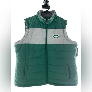 NWT New York Jets Women’s Reversible Full-Zip Vest